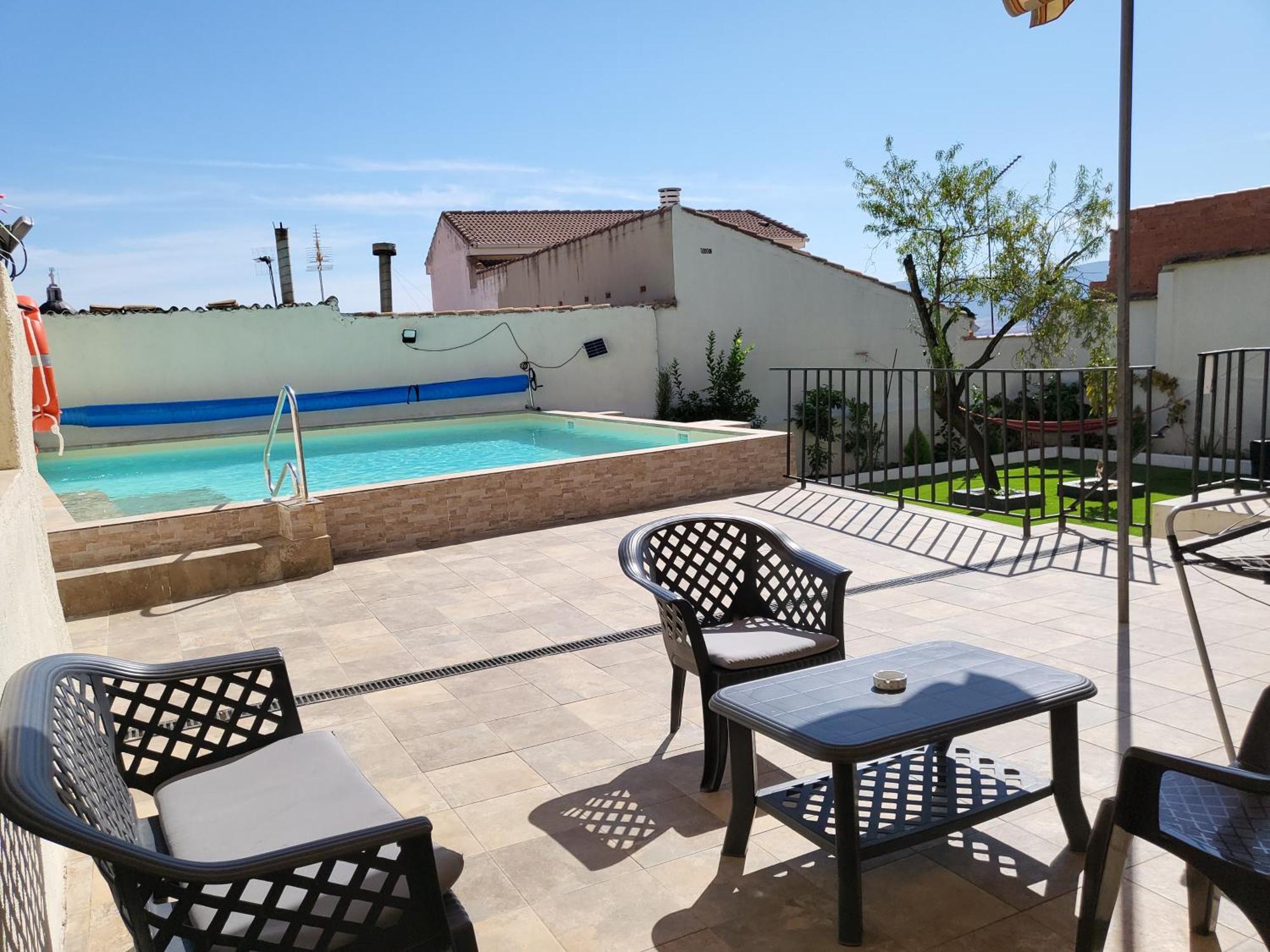 Casa Oasis Puertollano, Una Casa Rural En Puertollano, Agradable, Con Piscina En Zona Tranquila Екстериор снимка